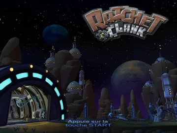 Ratchet & Clank (Japan) screen shot title